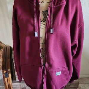 Pro Club Women's Burgundy Hoodie